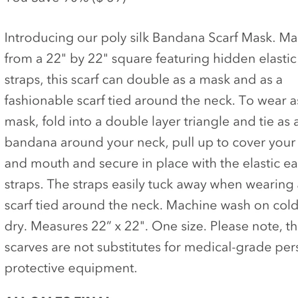 LELE SADOUGHI NWT AUTHENTIC LEOPARD POLY SILK BANDANA SCARF MASK
